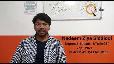 PLACED STUDENT REVIEW || PLACED AS QA ENGINEER WITH PACKAGE OF 3.5 LPA ||