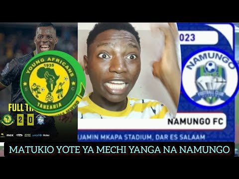 SIXTONNYTZ LEO MATUKIO YOTE YA MECHI YANGA NA NAMUNGO NA BARAKA MPENJA UTACHEKA TUU