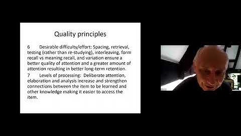 Professor Paul Nation: The Principles of Vocabulary Learning (and any other learning)
