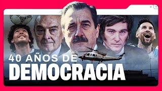 Argentina y los 40 años de democracia | Filo Explica