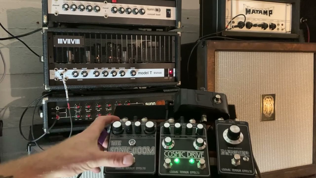 IIIVIIVIII Sunn Model T Clone + Cosmic Terror's Cosmic Drive