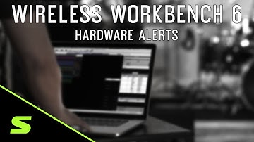 Shure WWB6: Hardware Alerts