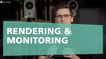MPEG-H Authoring Suite - Authoring Plugin: Part 6 – Rendering & Monitoring