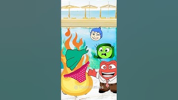 POV Anger is pranking on Joy and Disgust | Inside Out 2 #ANIMATION