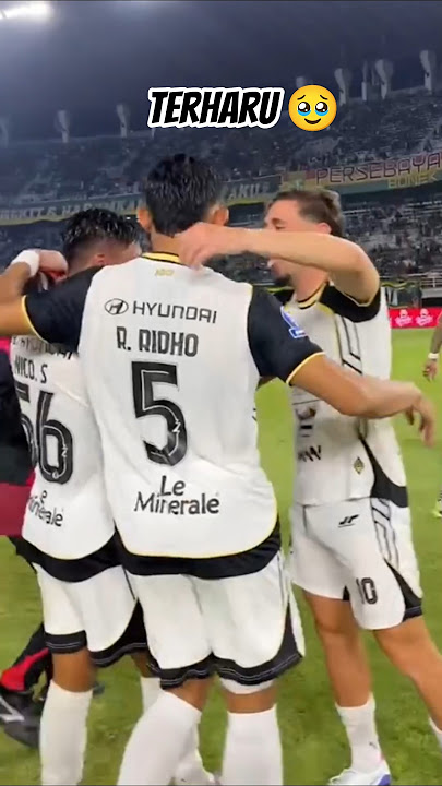 Moment Rizky Ridho & Gustavo Franca After Match Persebaya vs Persija #jakmania #bonek