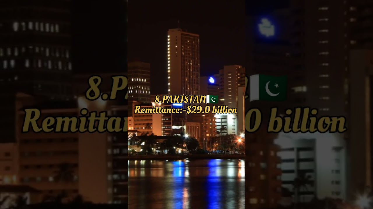 Top 10 Highest Remittance receiving countries in the world 🔥🌍