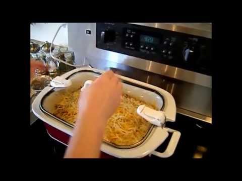Crock Pot Casserole Series - Cheesy Chicken & Rice