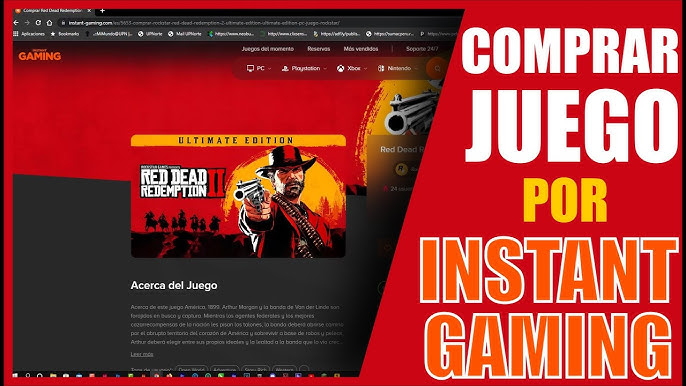 COMPRAR EN INSTANT GAMING ES FIABLE? MIRA COMO COMPRAR UN JUEGO Y ACTIVAR  KEY EN STEAM 