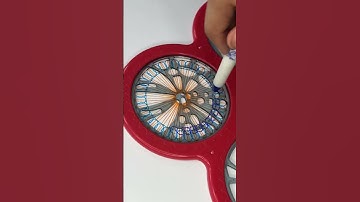 Satisfying Circular Motion That Feels Infinite #asmr #art #satisfying #spirograph #shorts #2025