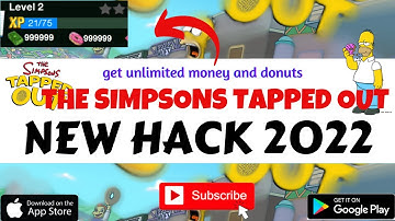 UPDATED The Simpsons Tapped Out Hack Cheats 2022 Tutorial|Get Free  Money &  💲🍩 Donuts(iOs/Android)