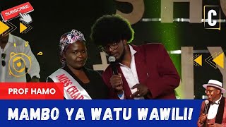 MAMBO YA WATU WAWILI!  BY: PROF HAMO