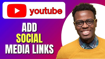 How To Add Social Media Links to YouTube Video Description With Icons | Clickable Links Tutorial