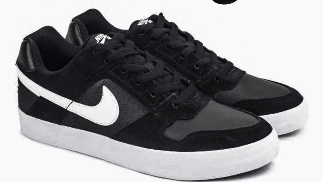 Best Skate boarding Shoe!!ð® Nike SB delta force black - YouTube