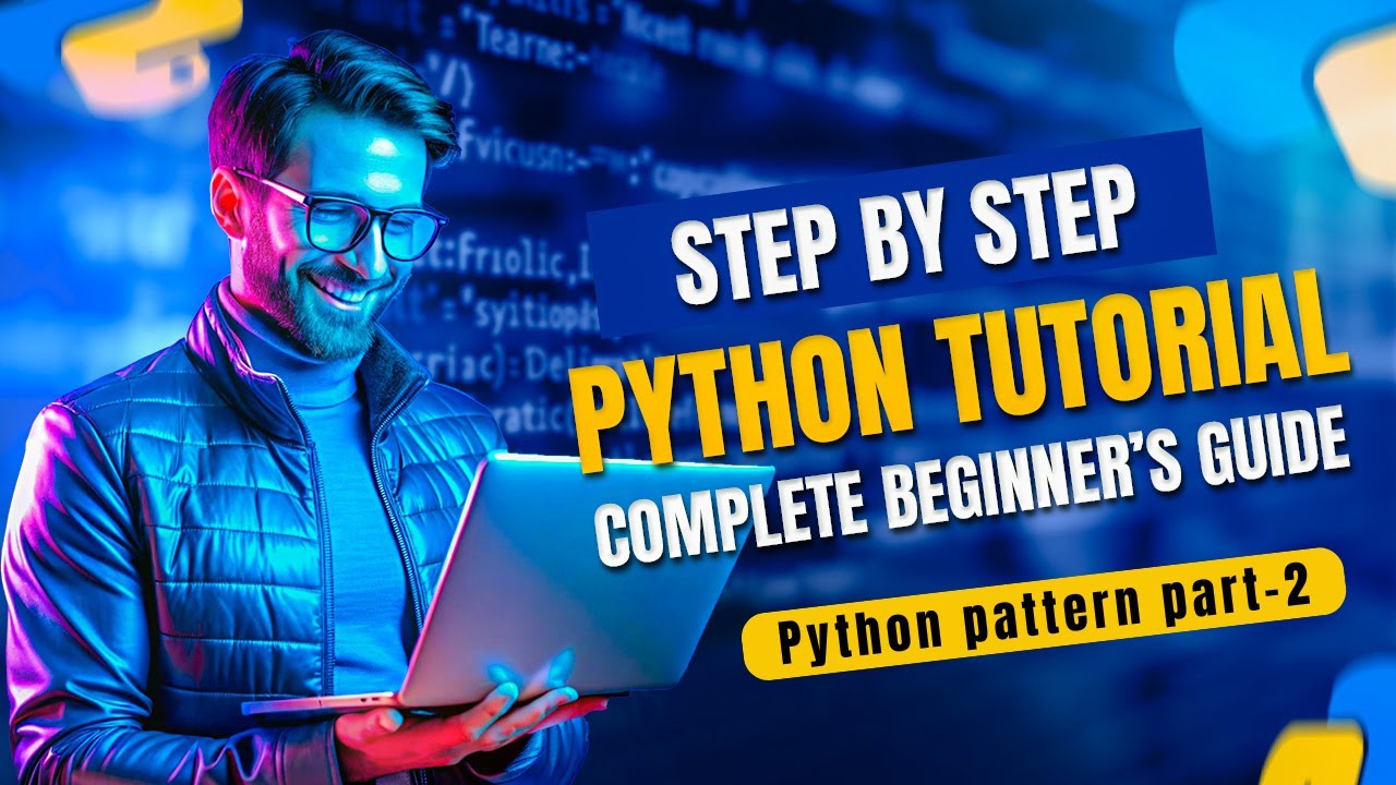 #20 Python Program for beginners: Pattern program for Python #pattern # ...