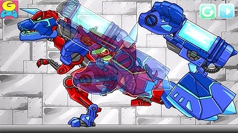 Lắp ráp robot Khủng long chiến đấu 1 - Dino Robot Dinosaur Corps
