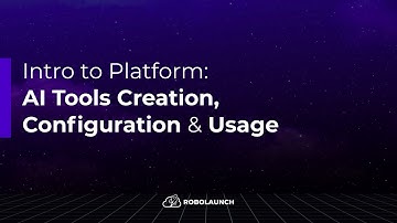 Intro to robolaunch AI Cloud | AI Tool Creation, Configuration & Usage
