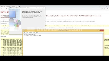 Could not load file or assembly system web extension