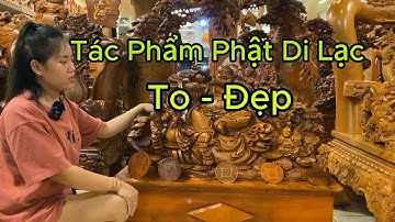 Tượng Phật Di Lạc Ngồi Gốc Tùng Gỗ Hương Ta Mới Nhất | Đồ Gỗ Mạnh Cường