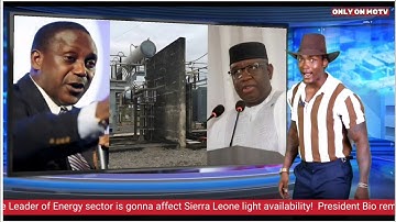 Is this how President Bio disgraced KKY for Electricity?😳