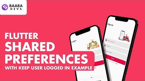 Flutter Tutorial: Flutter Shared Preferences | Flutter Local Database | Flutter Widgets