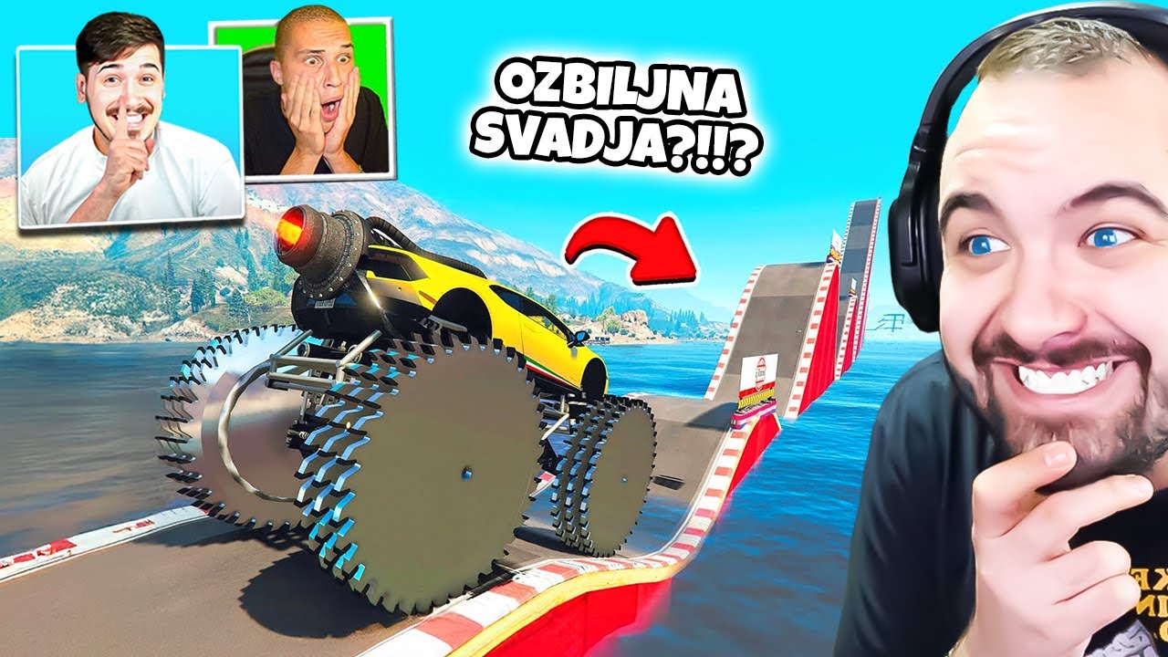 OVO JE NAJVEĆA SVAĐA U GTA 5 TRKAMA IKADA – ZAŠTOO?!!?? 😱🏁   (Impe, Krsko i Šone)