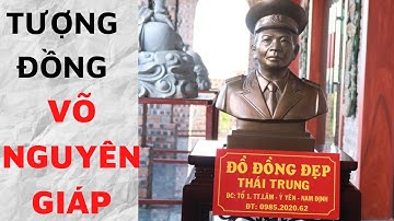 Tượng đồng đại tướng Võ Nguyên Giáp của khách Thái Bình | Đồ Đồng Đẹp Thái Trung_094.262.9191