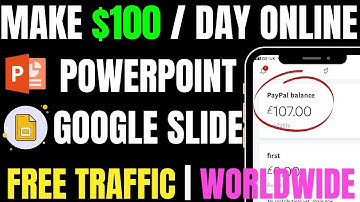How To Make Money With Powerpoint And Google Slides | Make $100 Per Day [Make Money Online]