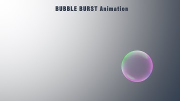 9.Create BUBBLE BURST Animation in Powerpoint|Powerpoint Animation|Graphic Design