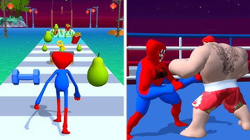 Poppy Run 3D 🐸🍑🍟 NEW UPDATE!! All Levels Gameplay Android,iOS