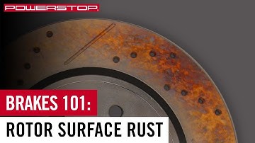 Is Brake Rotor Surface Rust a Problem? | PowerStop