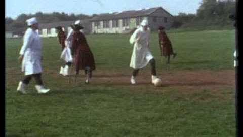 Monty Python; Football match Gynaecologists v Long John Silver Impersonators