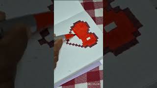 Easy Bookmark ideas🎀 #bookmark #pixelart #trending #pintrest #easydrawing