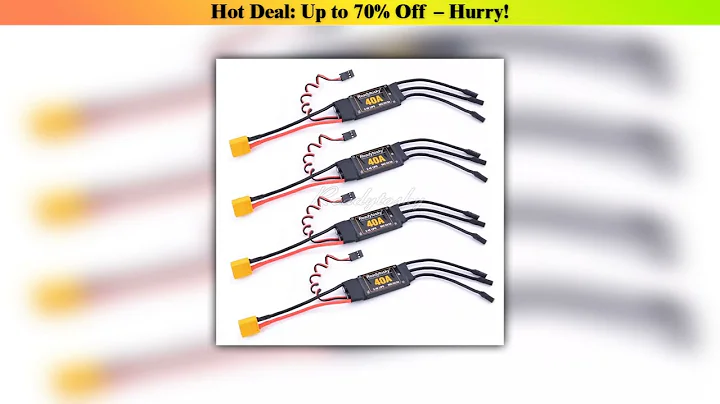 Discount Readytosky 40A 2-4S ESC Speed Controller With UBEC 5V 3A For RC FPV Quadcopter RC Airplane