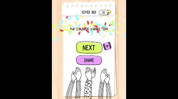 Brain Test: Tricky Puzzles Level 183 Walkthrough Solution Answers Solved