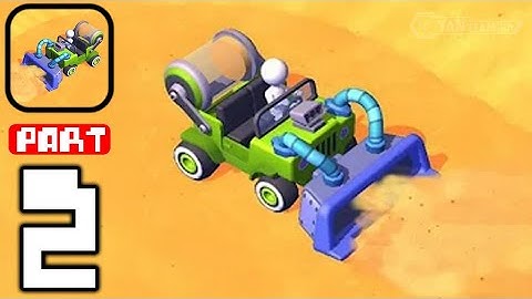 Sand Miner - Gameplay Walkthrough Part 2 Hop into your futuristic tractor (iOS,Android)