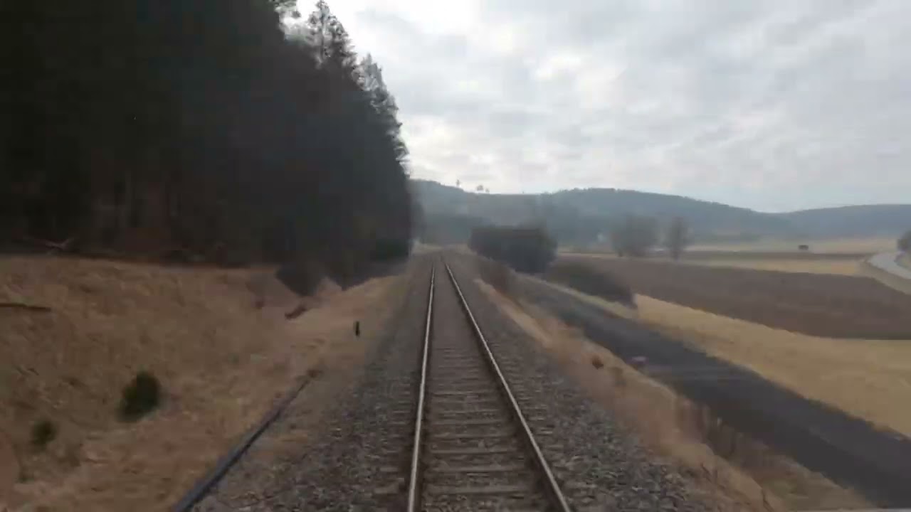 Führerstandsmitfahrt Immendingen - Blumberg-Zollhaus (Zeitraffer)
