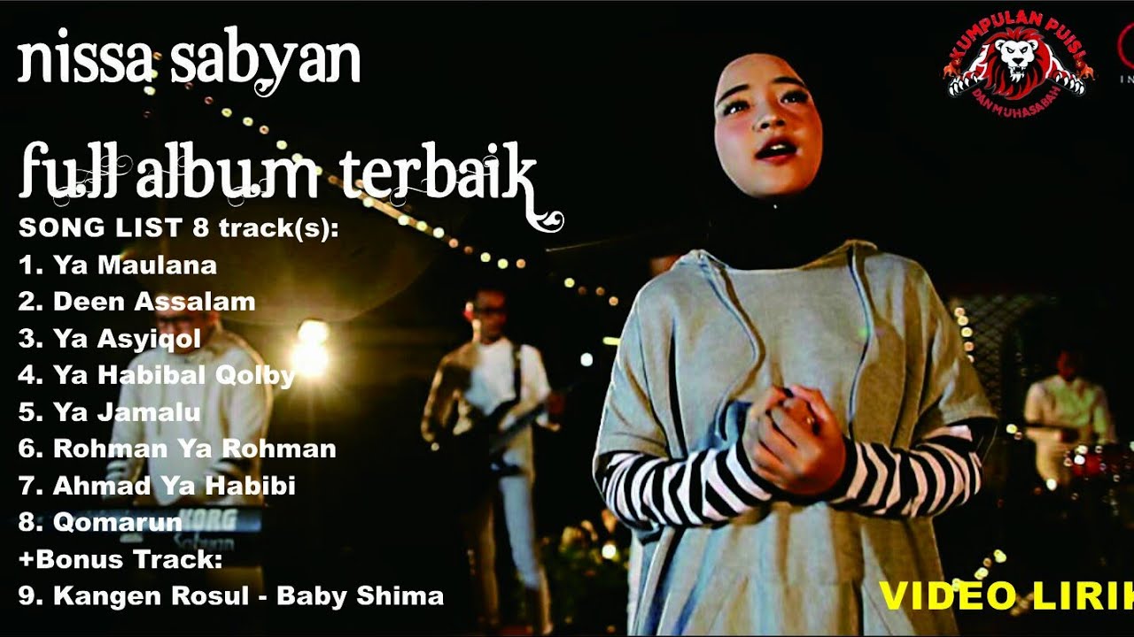 NISSA SABYAN Full Album Terbaik y(Video Lirik) Sholawat ...