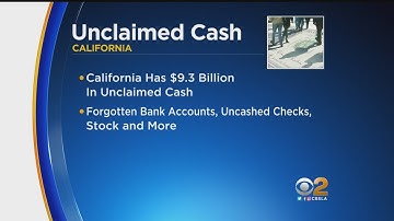 California Is Holding $770M In Unclaimed Cash, And Some Of It Could Be Yours