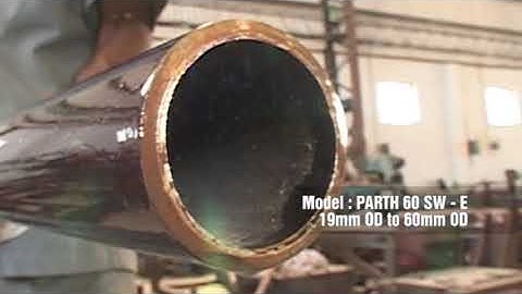 Tube End Swaging Machine - Eccentric Roller Type (Parth 60 SW-E)