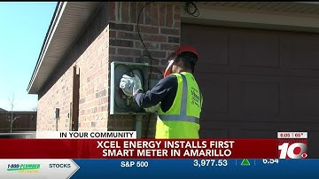 Xcel Energy installs first smart meter in Amarillo