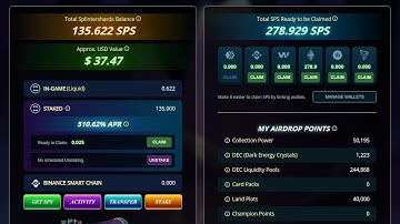 SPLINTERLANDS | Staking SPS tokens