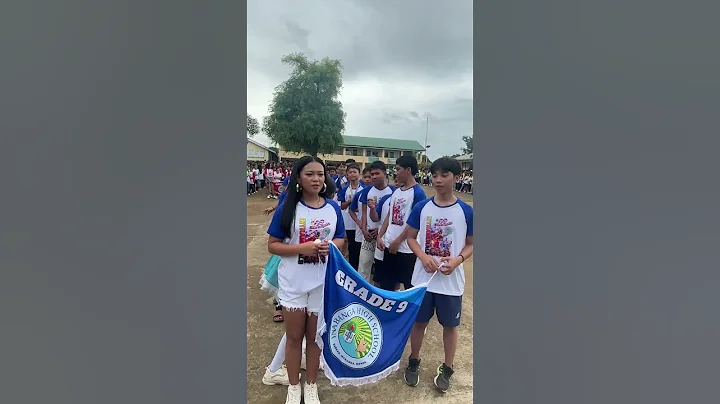 Blue team yell for intrams ❣️