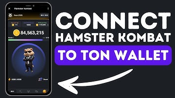 How To CONNECT Hamster Kombat To Ton Wallet | (Easy For Beginners 2025)