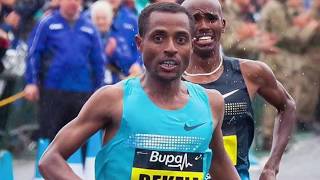 One of the GREATEST Men’s Half Marathon in History | Bupa GNR 2013: Bekele vs Farah vs Gebreslasie