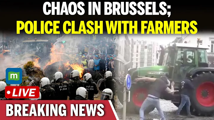 FARMER PROTESTS LIVE: Brussels Farmers Protest Controversial Free-Trade Deal