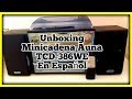 Auna Stereo music system unboxing y testing - Auna TC-386 En Español