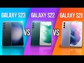 Samsung S23 vs Samsung S22 vs Samsung S21 /🔥 Comparison!