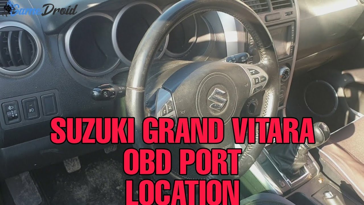 Suzuki Grand Vitara Obd Diagnostic Port Location 👨‍🔧🚗 - Youtube