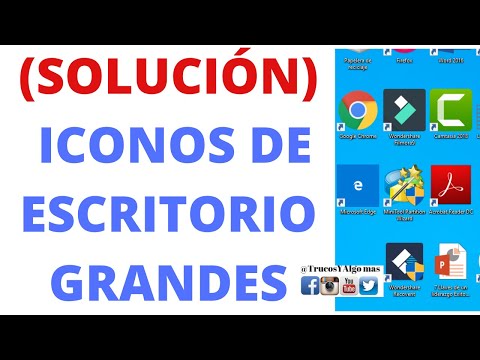 ✌la pantalla de mi pc esta muy grande windows 10(2024)iconos de escritorio windows 10 muy grandes✔
