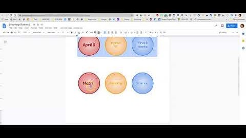 Buttons that Link to Other Schoology Courses or Folders